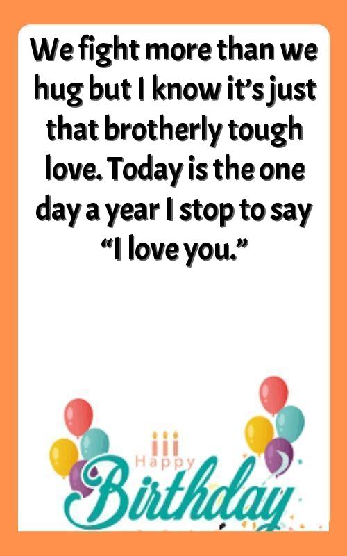 heart touching birthday wishes for small brother